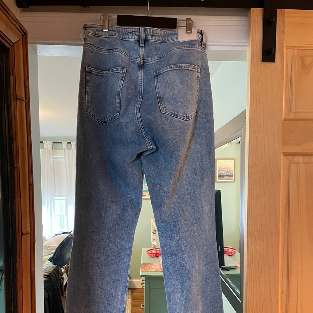 Zara wide leg jeans Size 10 so comfy